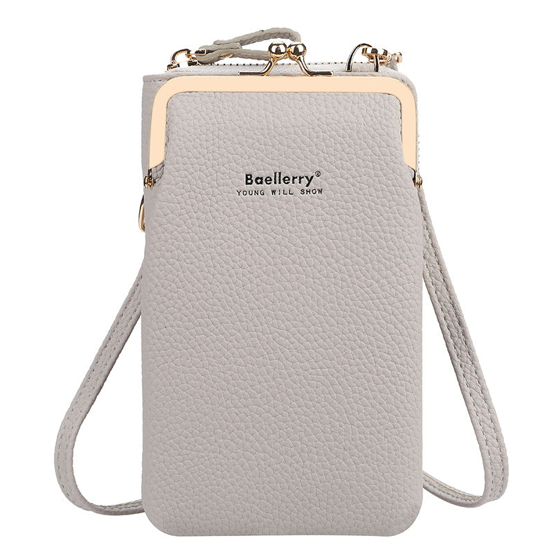 Fashion Mobile Phone Shoulder Bags With Lock Women Messenger Bag Wallet Fashion Mobile Phone Shoulder Bags With Lock Women Messenger Bag Wallet
